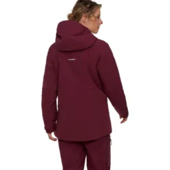 Giubbotto tecnico Mammut Stoney HS Thermo Hooded Jacket Women Vin Black