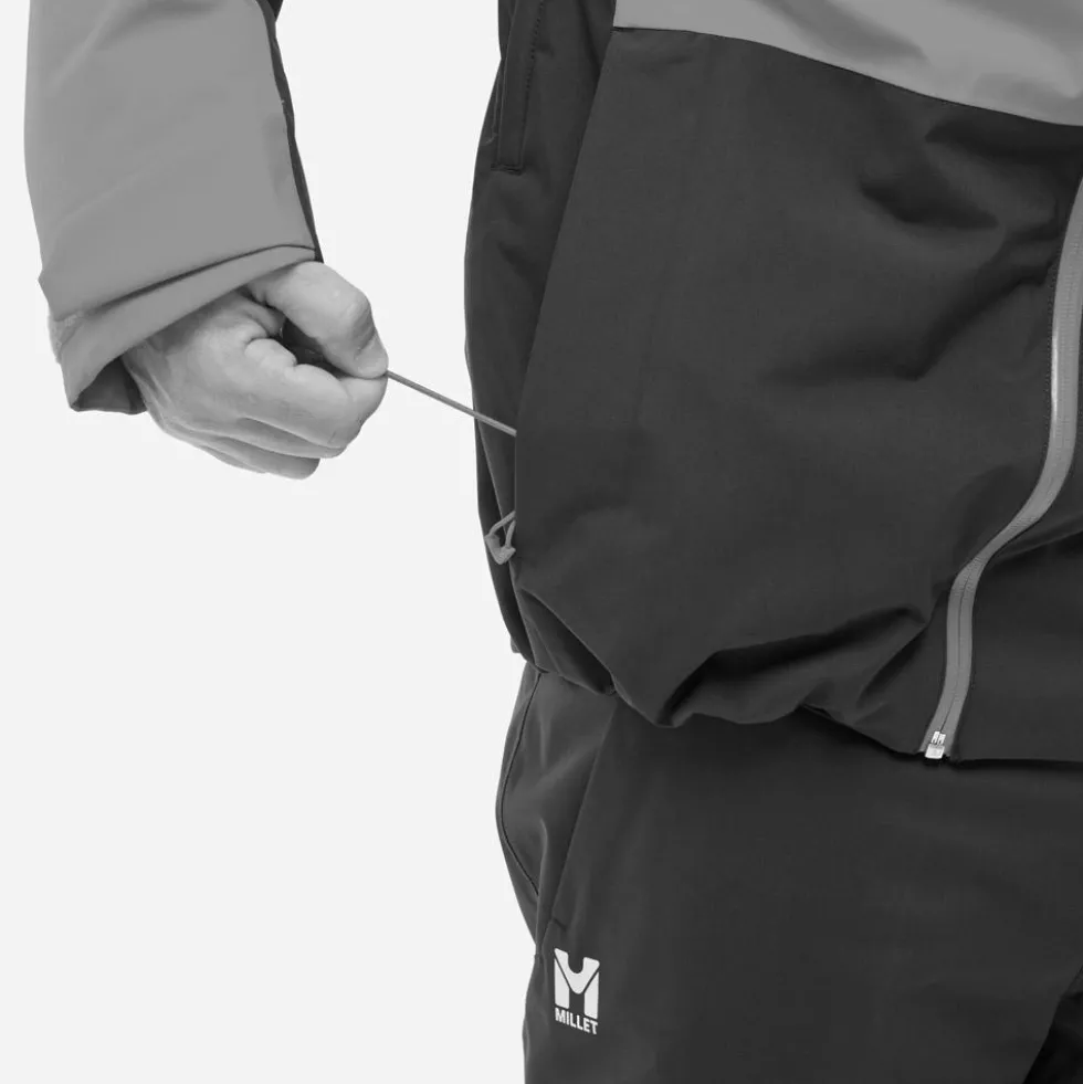 Giubbotto tecnico Millet Brevent Jacket M Black