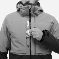 Giubbotto tecnico Millet Grands Montets Pro Jacket M Dark Denim Noir