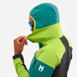 Giubbotto tecnico Millet M White Shield Jkt M Bottle Macaw Green