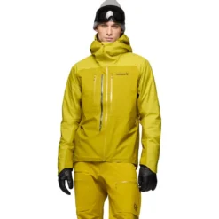 Giubbotto tecnico Norrona Lyngen Gore-Tex Jkt Golden Palm