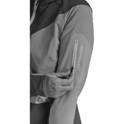 Giubbotto tecnico Ortovox Berrino Hooded Jkt W Ice Waterfall