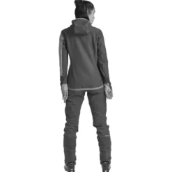 Giubbotto tecnico Ortovox Berrino Hooded Jkt W Ice Waterfall