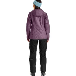 Giubbotto tecnico Ortovox Swisswool Piz Boè Jacket W Wild Berry