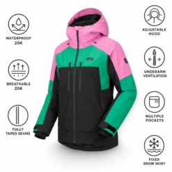 Giubbotto tecnico Picture Exa Jkt Super Pink
