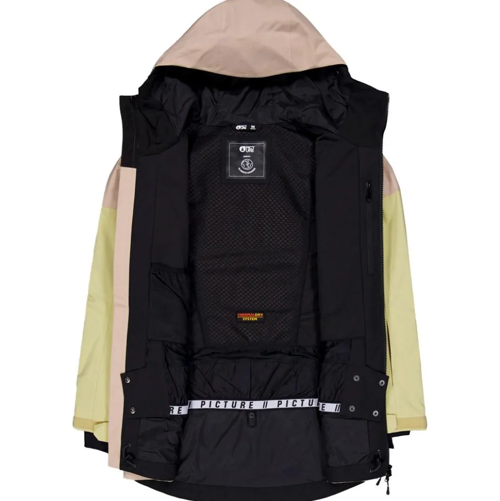 Giubbotto tecnico Picture Haakon Lime Cream Hemp