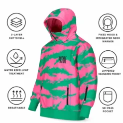 Giubbotto tecnico Picture Parker Printed Retro Bliss Print