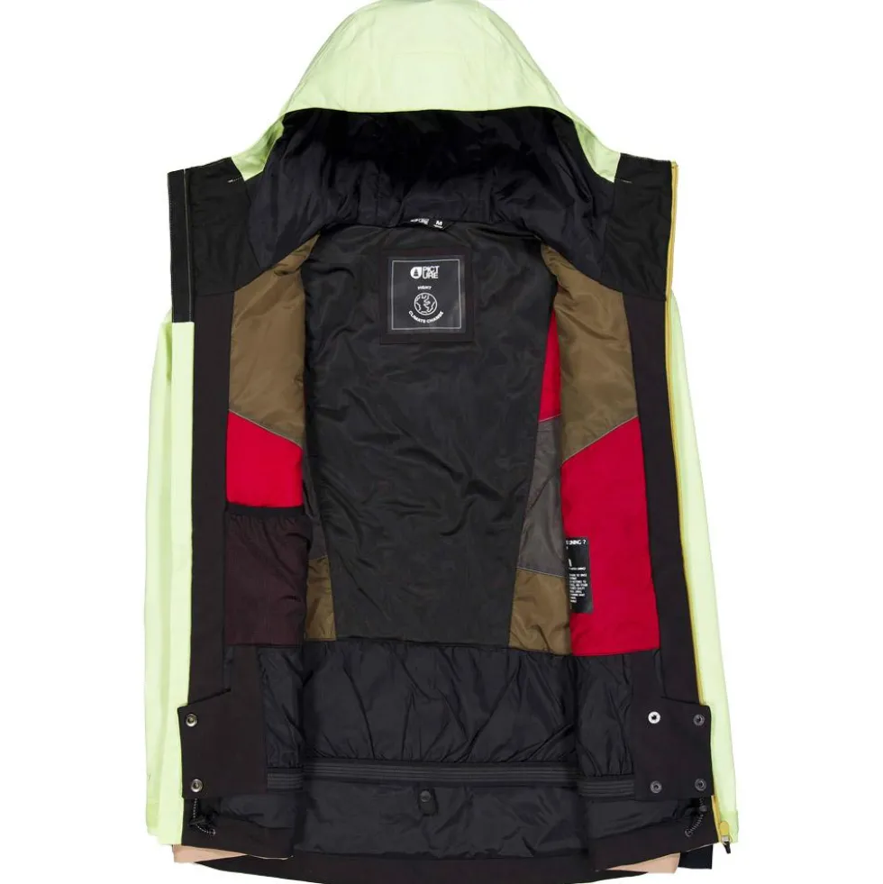 Giubbotto tecnico Picture Seakrest Lime Cream Hemp Roebuck