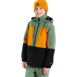 Giubbotto tecnico Protest Prtmilan Junior Snow Jacket Caramel Yellow