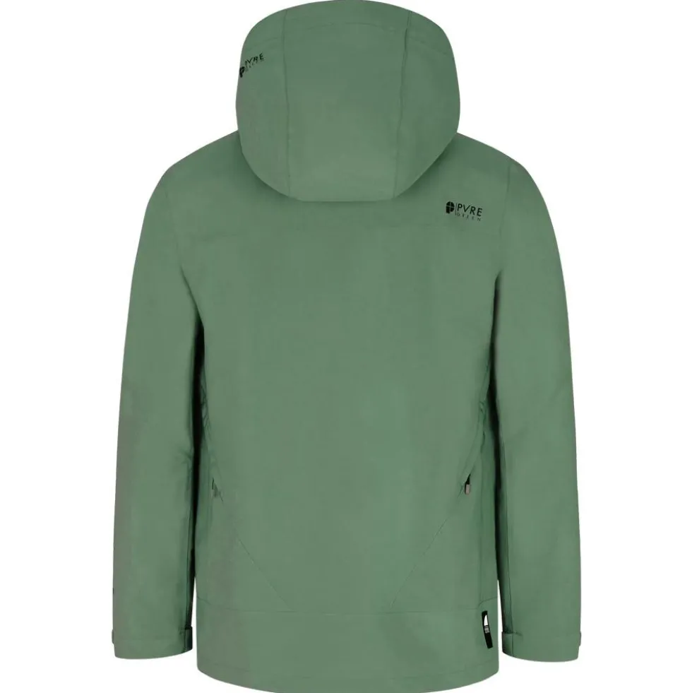 Giubbotto tecnico Protest Prtabalony 3 Layers Aspen Green