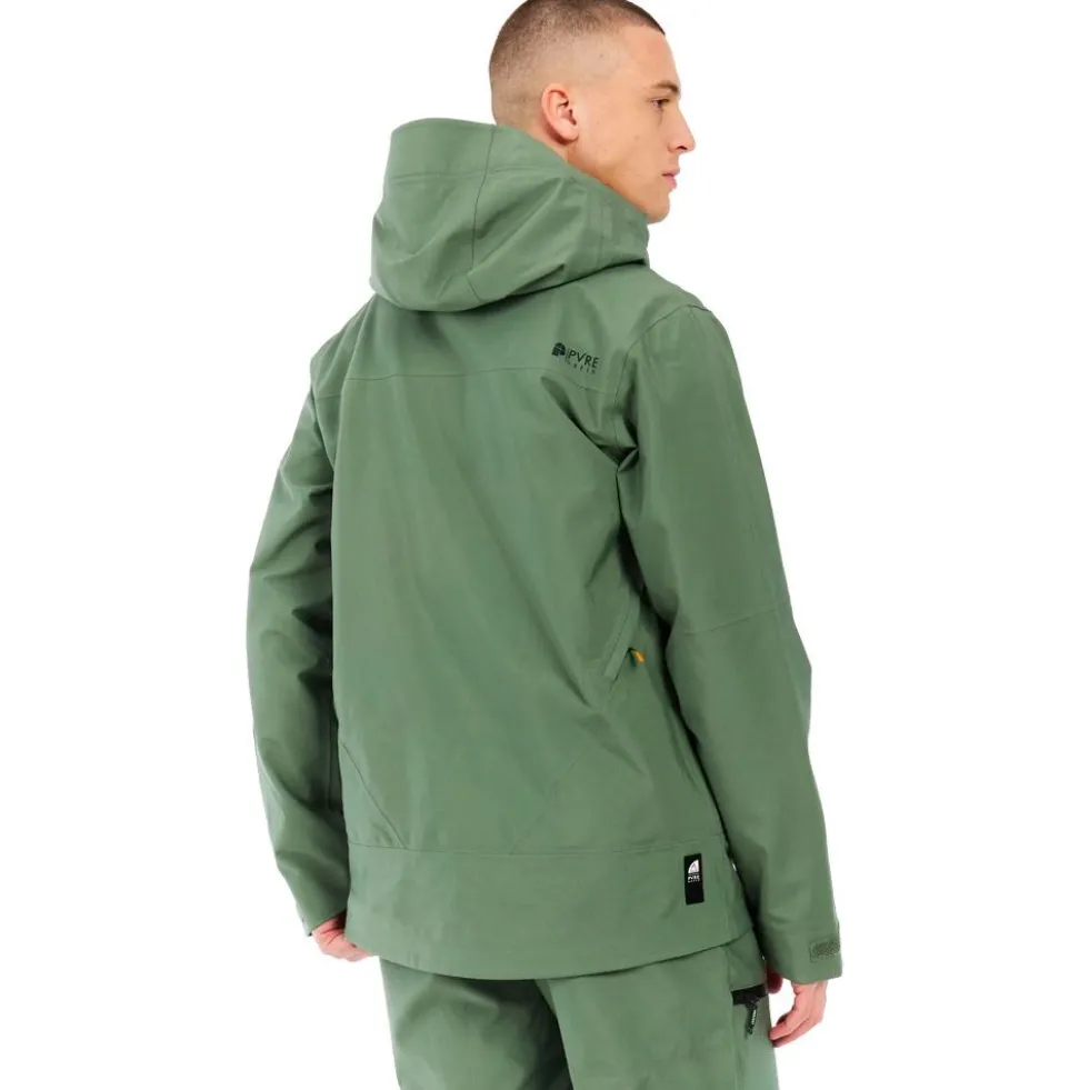 Giubbotto tecnico Protest Prtabalony 3 Layers Aspen Green