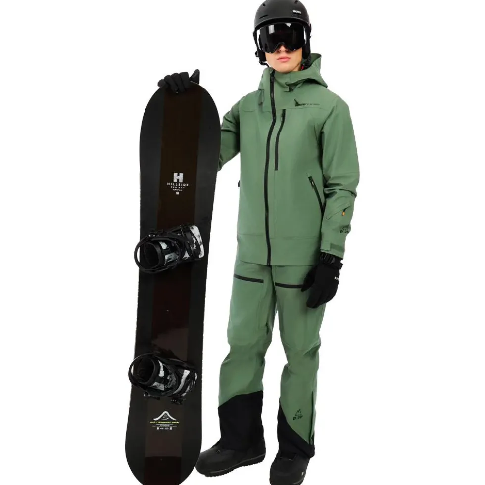 Giubbotto tecnico Protest Prtabalony 3 Layers Aspen Green