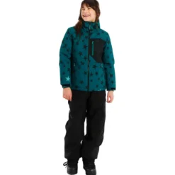 Giubbotto tecnico Protest PRTMinx Junior Snow Jacket Rainstorm Blue