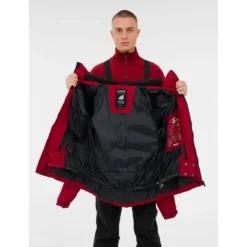 Giubbotto tecnico Protest PrtSuperior Snow Jacket Velvet Red