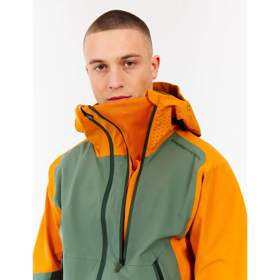 Giubbotto tecnico Protest PrtThrow Snow Jacket Aspen Green