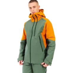 Giubbotto tecnico Protest PrtThrow Snow Jacket Aspen Green