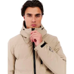 Giubbotto tecnico Protest PrtSuperior Snow Jacket Bamboo Beige