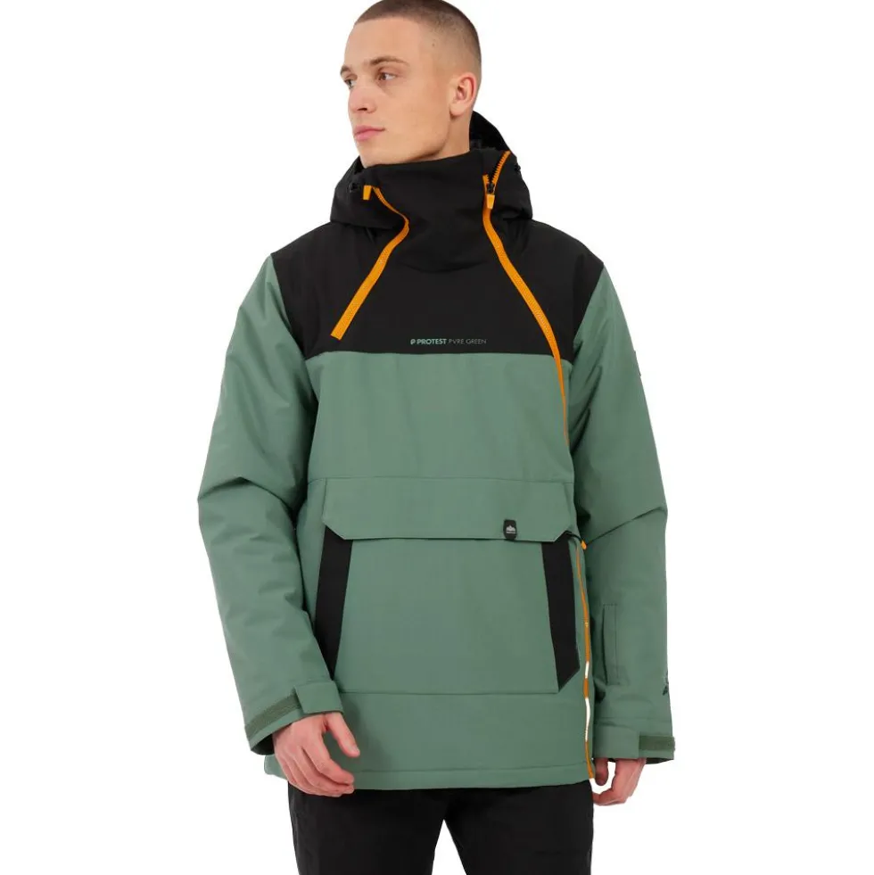 Giubbotto tecnico Protest PrtLado Snow Jacket Aspen Green