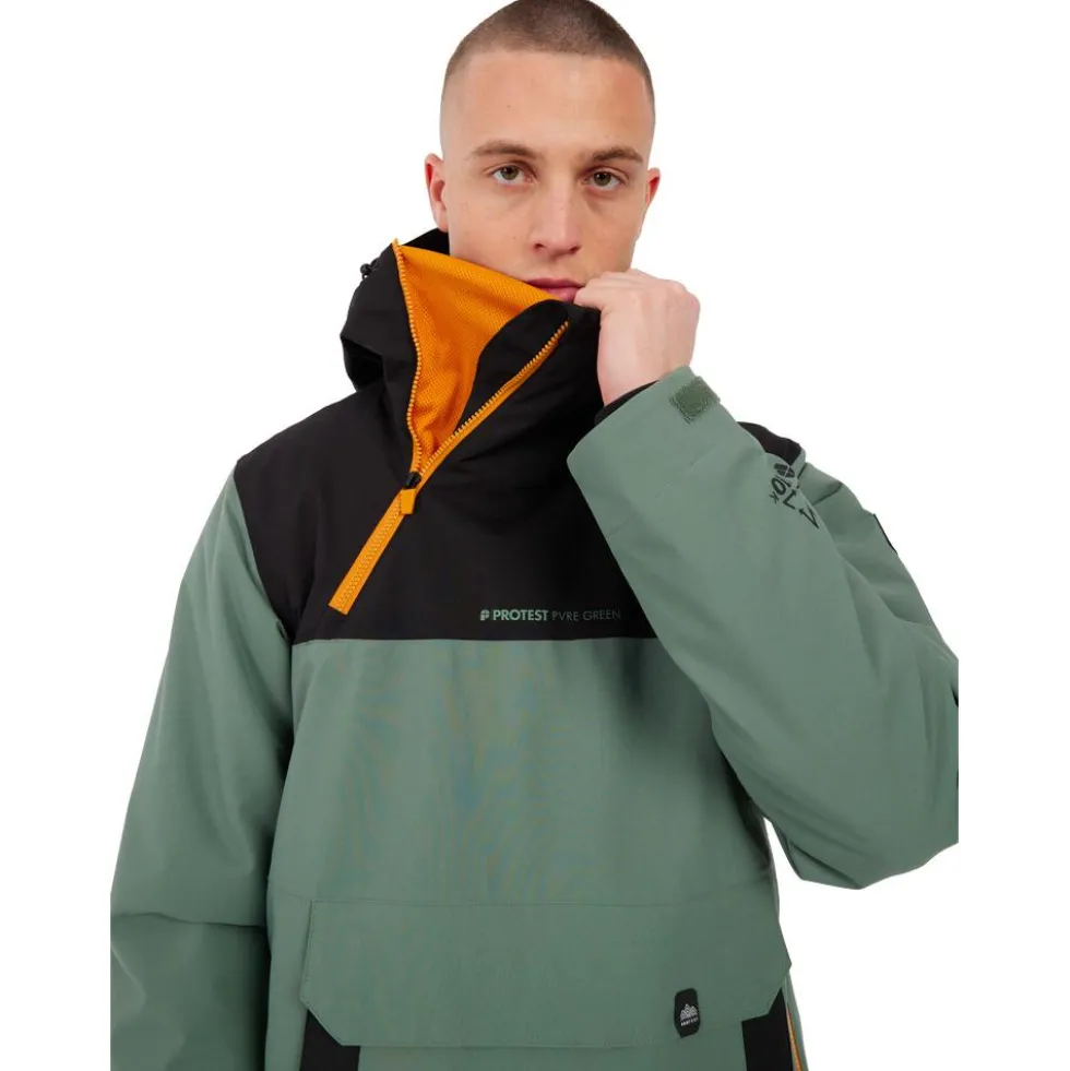 Giubbotto tecnico Protest PrtLado Snow Jacket Aspen Green