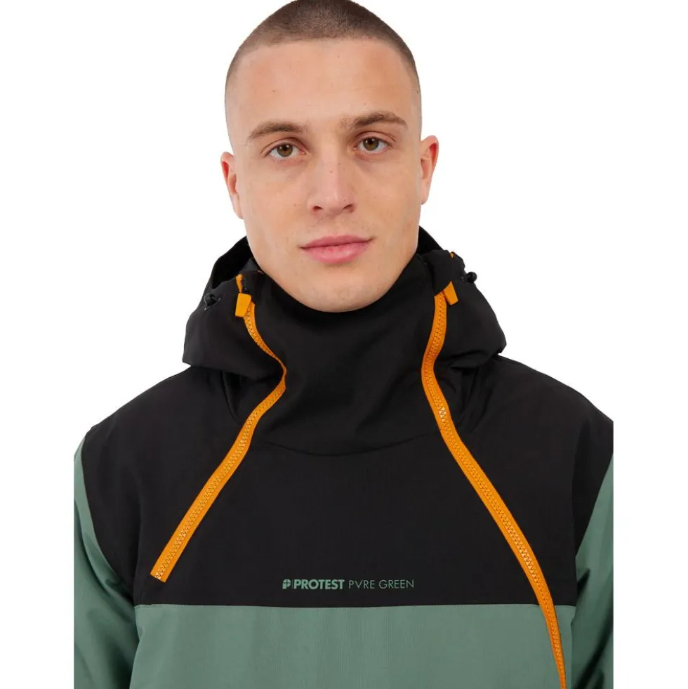 Giubbotto tecnico Protest PrtLado Snow Jacket Aspen Green