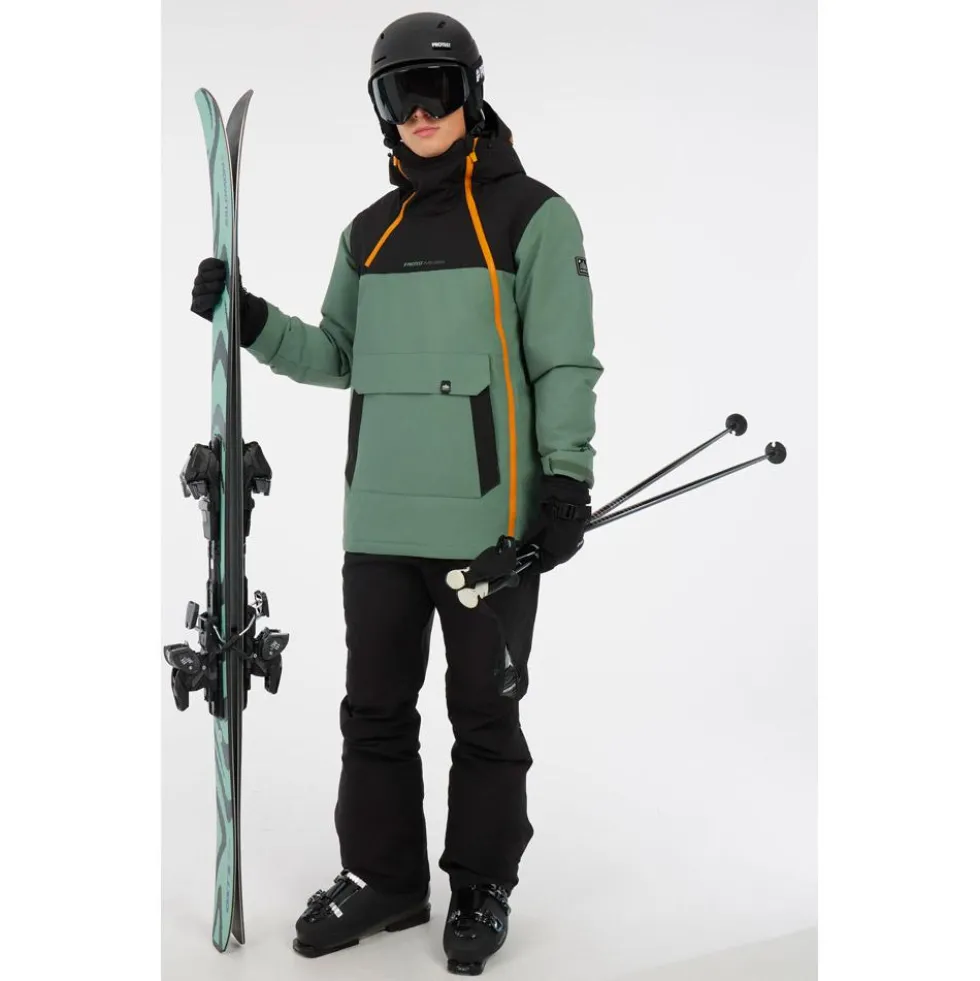 Giubbotto tecnico Protest PrtLado Snow Jacket Aspen Green