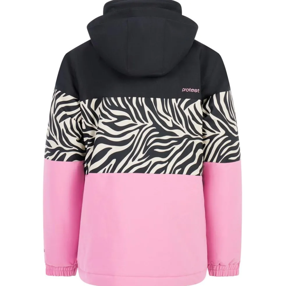 Giubbotto tecnico Protest PRTMorena Junior Snow Jacket Vintage Pink