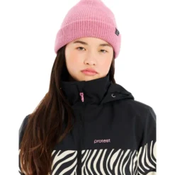 Giubbotto tecnico Protest PRTMorena Junior Snow Jacket Vintage Pink