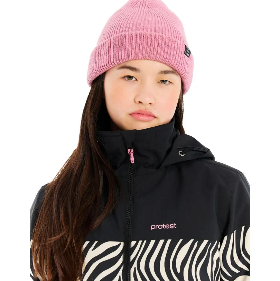 Giubbotto tecnico Protest PRTMorena Junior Snow Jacket Vintage Pink