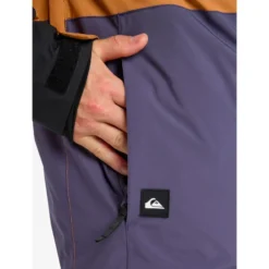 Giubbotto tecnico Quiksilver Sycamore Block 20K Jacket Almond