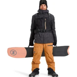Giubbotto tecnico Quiksilver Sycamore Printed Jacket Mountain Static True Black