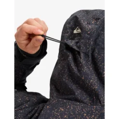 Giubbotto tecnico Quiksilver Sycamore Printed Jacket Mountain Static True Black