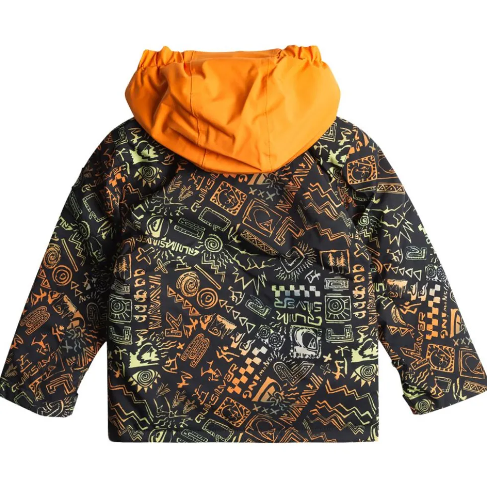 Giubbotto tecnico Quiksilver Little Mission Kids Jkt Chatter Celery