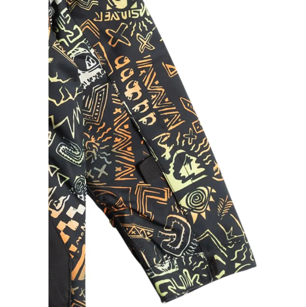 Giubbotto tecnico Quiksilver Little Mission Kids Jkt Chatter Celery