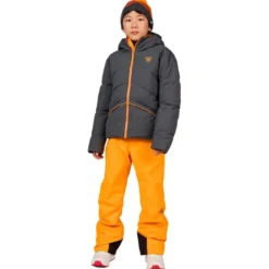 Giubbotto tecnico Rossignol Boy Siz Onyx Grey