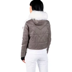Giubbotto tecnico Rossignol W Ventina Bomber Silver