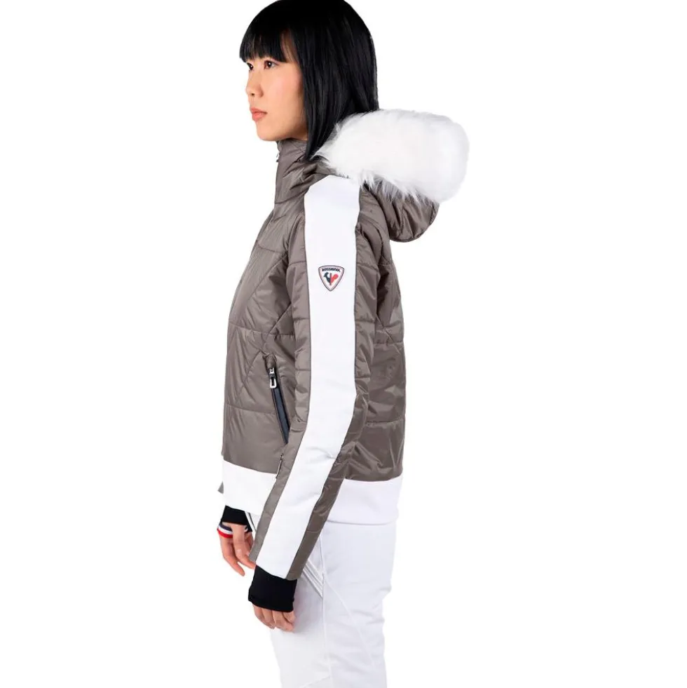 Giubbotto tecnico Rossignol W Ventina Bomber Silver