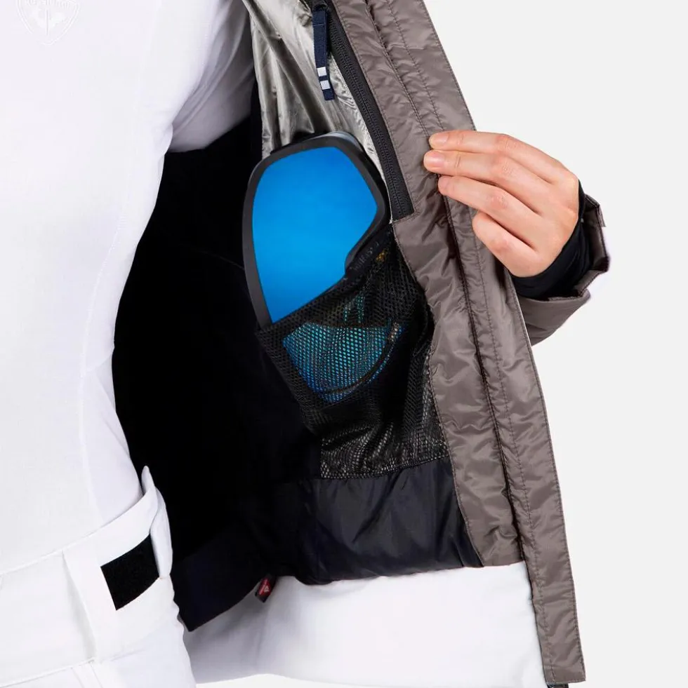 Giubbotto tecnico Rossignol W Ventina Bomber Silver