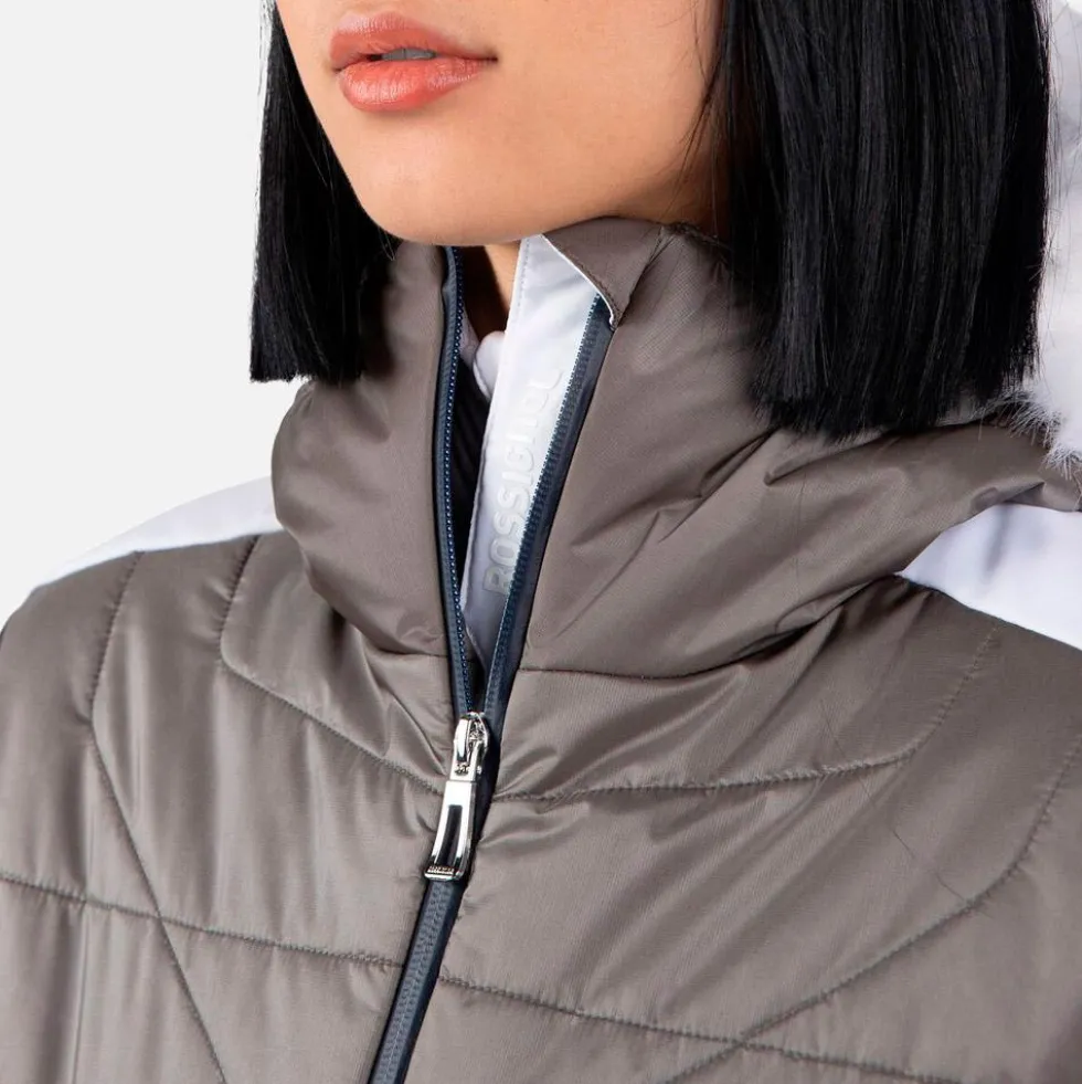 Giubbotto tecnico Rossignol W Ventina Bomber Silver