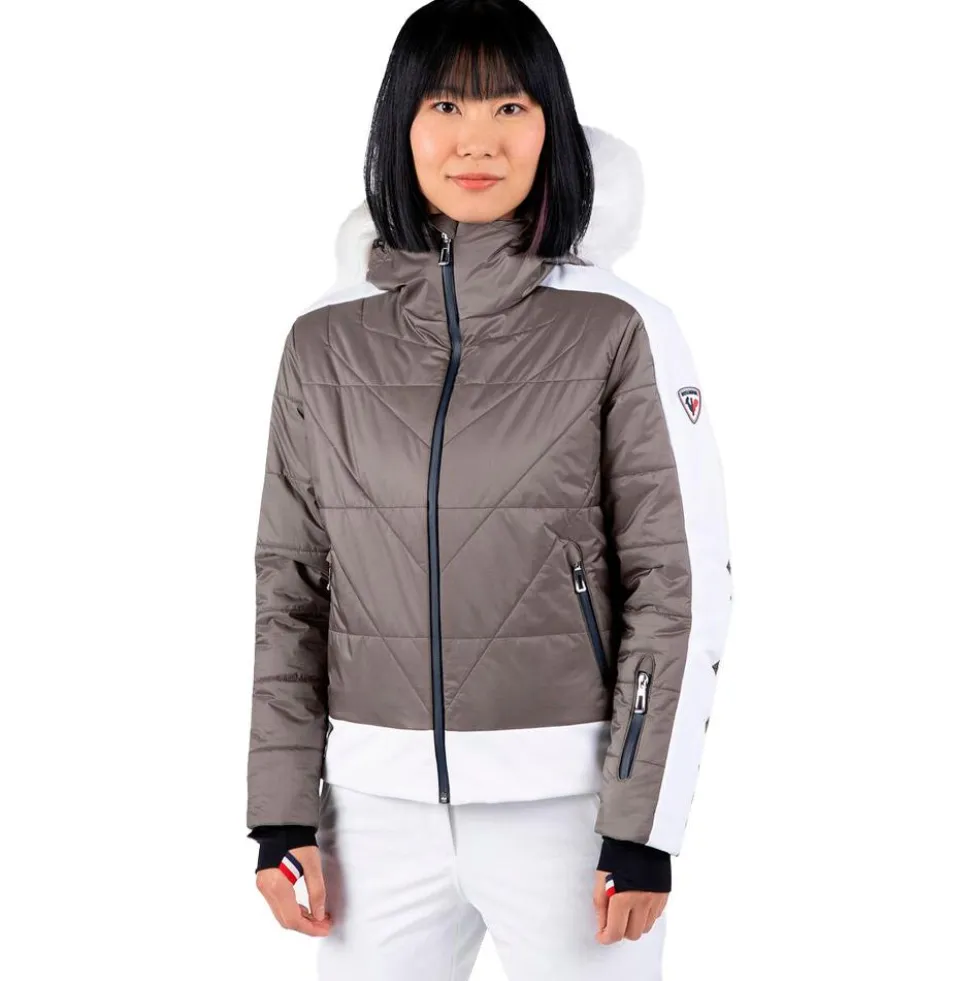 Giubbotto tecnico Rossignol W Ventina Bomber Silver