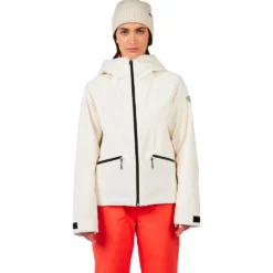 Giubbotto tecnico Rossignol W Rochrun Insulated Jacket Nature White