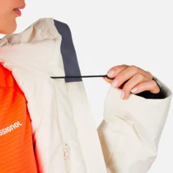 Giubbotto tecnico Rossignol W Rochrun Insulated Jacket Nature White