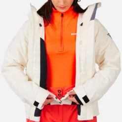 Giubbotto tecnico Rossignol W Rochrun Insulated Jacket Nature White