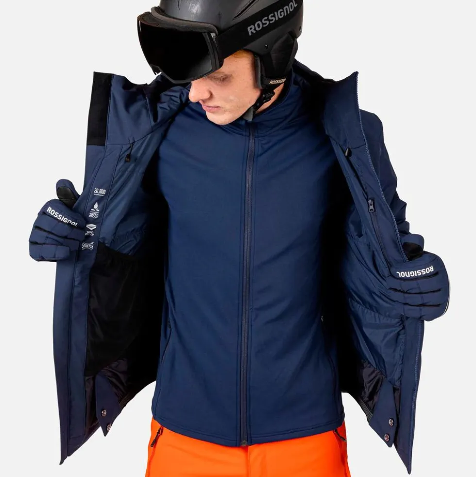 Giubbotto tecnico Rossignol Rochrun Nl Insulated Dark Navy
