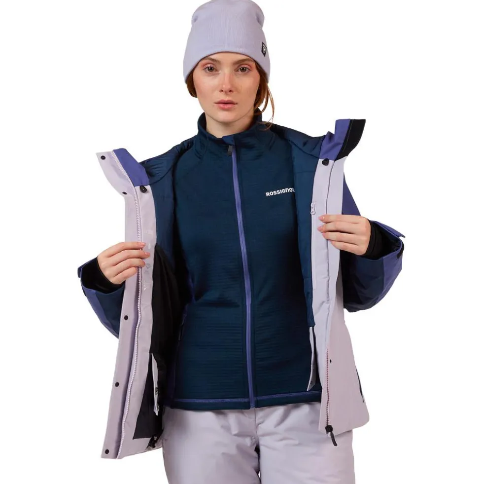 Giubbotto tecnico Rossignol W's Velika Insulated Galactic Lilac
