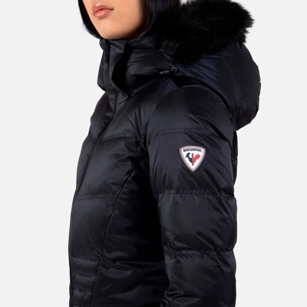 Giubbotto tecnico Rossignol W Joseray Down Jkt Black