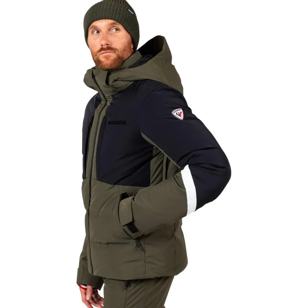 Giubbotto tecnico Rossignol Ciastel Down Mix Olive Shadow