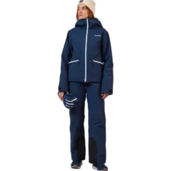 Giubbotto tecnico Rossignol W Rochrun Insulated Jacket Dark Navy