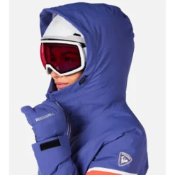 Giubbotto tecnico Rossignol W Strawpile Jkt Future Blue