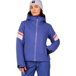 Giubbotto tecnico Rossignol W Strawpile Jkt Future Blue