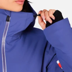 Giubbotto tecnico Rossignol W Strawpile Jkt Future Blue